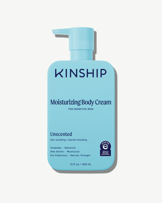 Barrier-Repair Moisturizing Body Cream for Sensitive Skin (Unscented)