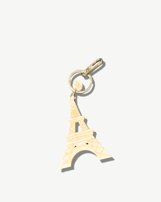 Hand-painted Eiffel Tower Bag Charm