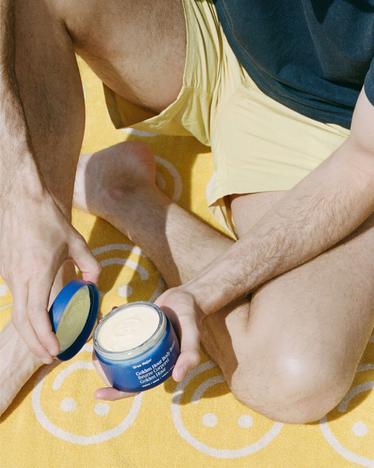 Golden Hour Body Butter Lotion with Calendula and Seabuckthorn for Dry Skin