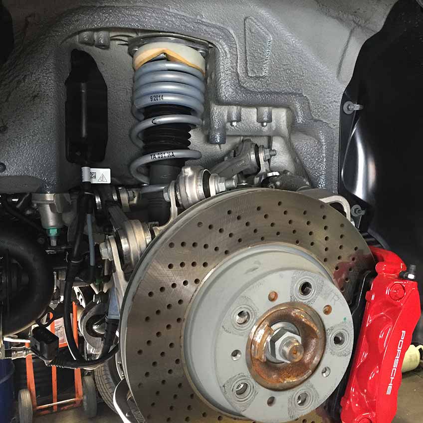 2017-Porsche-911-cab–Lowering-Springs-Installed-(2)-opt | Buckhead Imports Porsche repair and maintenance
